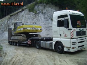 Izredni prevozi BAGER KOBELCO SK 460