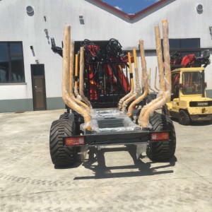 Gozdarska prikolica ALPEN TRAILER TR 140, Z DVIGALO